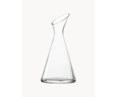 Mondgeblazen kristalglazen karaf One, 0,75 L