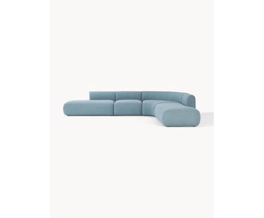 Modulaire boucl&eacute; hoekbank Sofia (4-zits)