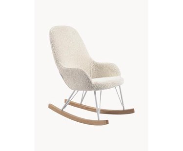 Kinderschommelstoel Joey in boucl&eacute;