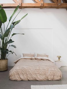 Twirre Sand dekbedovertrek