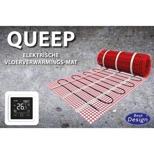 Queep Best Design Elektrische Vloerverwarmings Mat 1.0m2