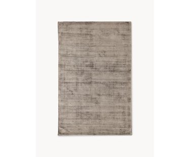 Handgeweven viscose vloerkleed Jane