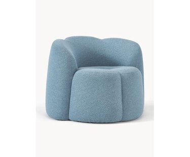 Boucl&eacute; loungefauteuil Fleur