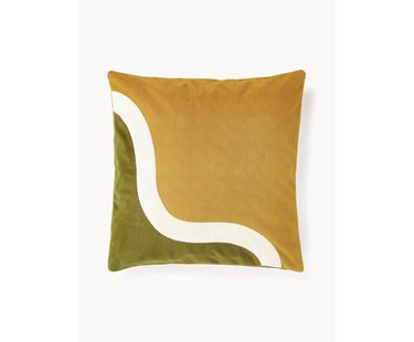 Abstracte kussenhoes Vila