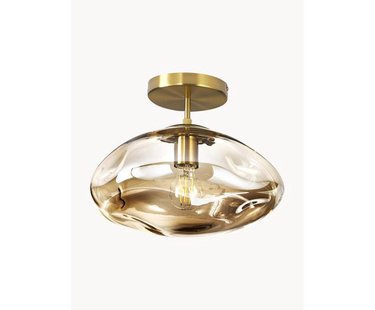 Plafondlamp Amora van glas