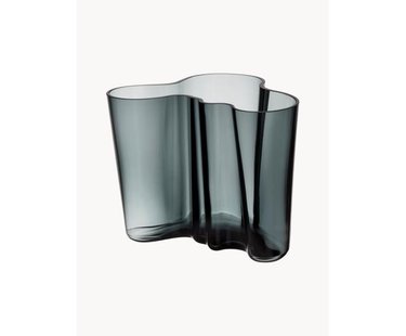 Mondgeblazen vaas Alvar Aalto, H 16 cm