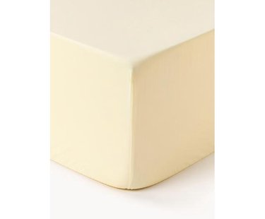 Boxspring hoeslaken Elsie, katoen perkal