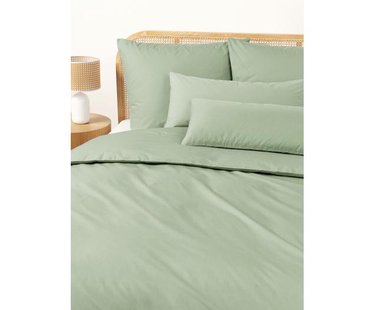 Perkal katoenen dekbedovertrek Elsie