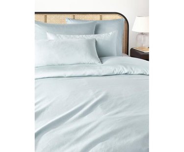 Katoensatijnen dekbedovertrek Comfort