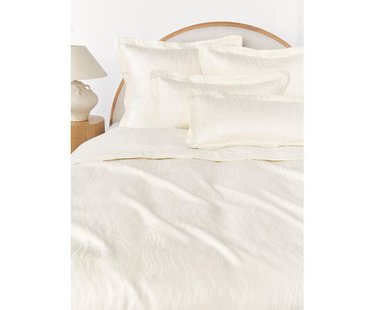 Linnen dekbedovertrek Malia