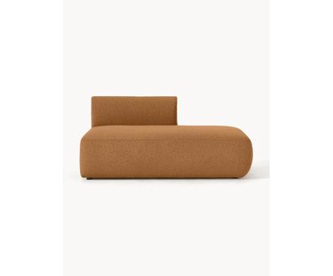 Modulaire boucl&eacute; chaise longue Sofia