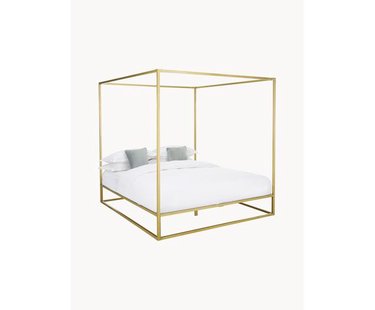 Hemelbed Belle van metaal