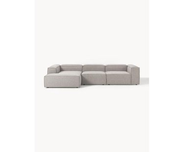 Modulaire hoekbank Lennon uit boucl&eacute;