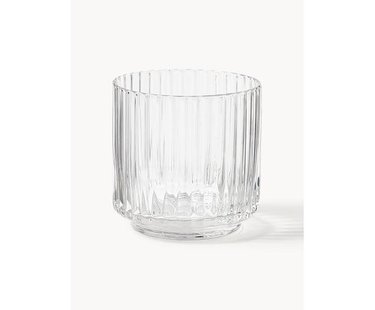 Mondgeblazen waterglazen Aleo, 4 stuks