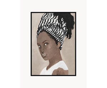 Ingelijste digitale print Inspired