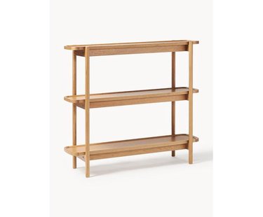 Lage houten wandkast Libby