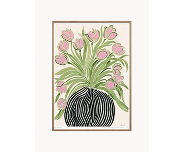 Wanddecoratie Tulips 1