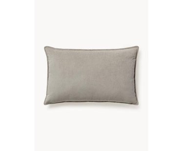 Groot corduroy bankkussen Lennon, 50 x 80 cm