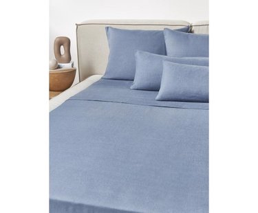 Gewassen linnen laken Airy