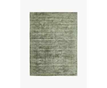 Handgeweven viscose vloerkleed Jane