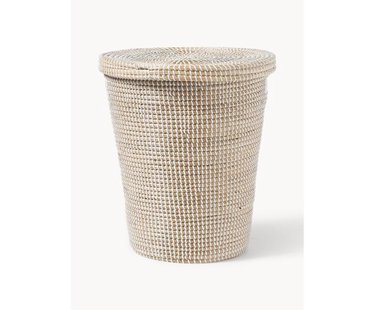 Opbergmand Aleya van zeegras met deksel