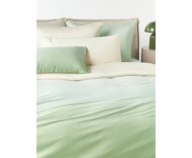 Katoensatijnen dekbedovertrek Jania