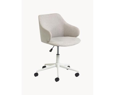 Gestoffeerde bureaustoel Einara, in hoogte verstelbaar