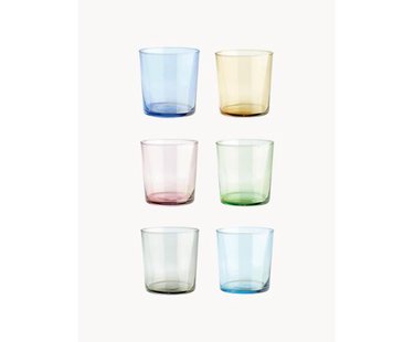 Waterglazen Lola, 6-delig