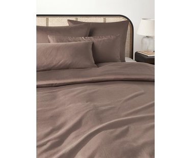 Katoensatijnen dekbedovertrek Comfort