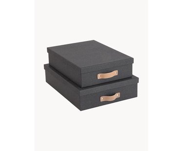 Opbergdozen Rasmus, set van 2