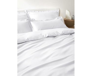 Katoensatijnen dekbedovertrek Premium