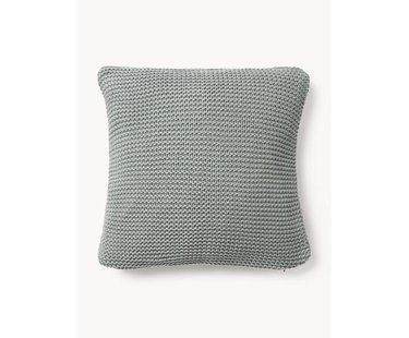 Gebreide kussenhoes Adalyn van biokatoen