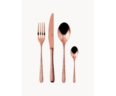 Hoogglans gepolijste bestekset Venezia, 6 personen (24-delig)