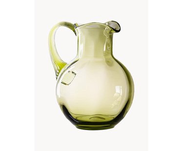 Mondgeblazen karaf Swirl, 2 L
