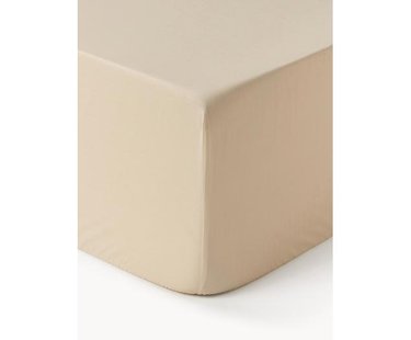 Boxspring hoeslaken Elsie, katoen perkal