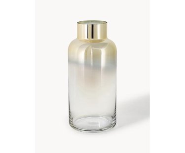 Mondgeblazen glazen vaas Uma, H 35 cm