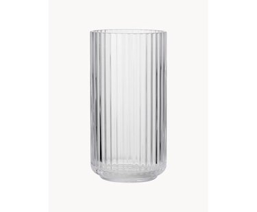 Mondgeblazen vaas Lyngby, H 21 cm