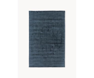 Handgeweven viscose vloerkleed Jane