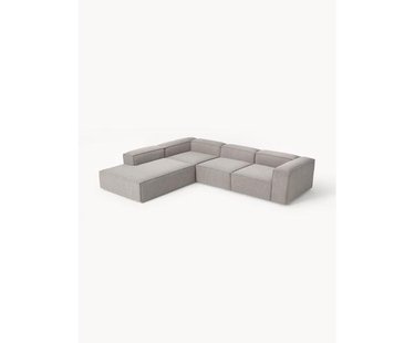 Modulaire XL hoekbank Lennon uit boucl&eacute;