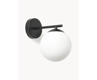 Wandlamp Atlanta van opaalglas