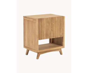 Wastafelkast Kuveni van teakhout, B 70 cm