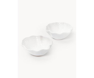 Schalen Colleen in organische vorm, 2 stuks