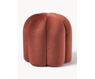 Fluwelen poef Cali