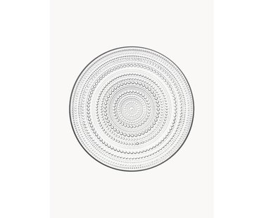 Glazen serveerplateau Kastehelmi