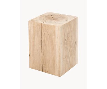 Kruk Block van eikenhout