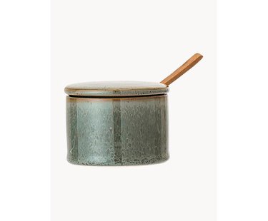 Suikerpot Pixie met houten lepel