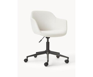 Gestoffeerde bureaustoel Fiji met smalle zitvlak