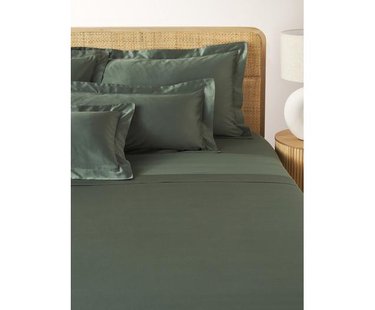 Katoensatijnen laken Premium