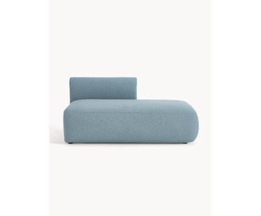 Modulaire boucl&eacute; chaise longue Sofia