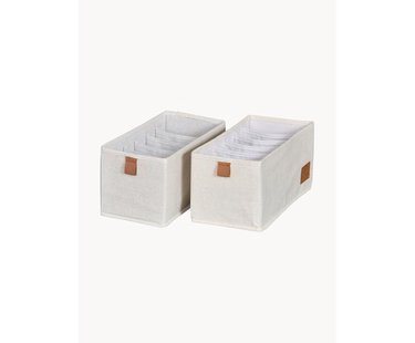 Opbergdozen Premium, 2 stuks